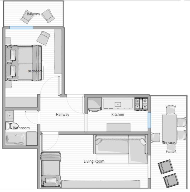 Kariani Beach Apartment Экстерьер фото